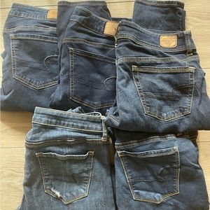 American Eagle Jeans size 10 lot of 5